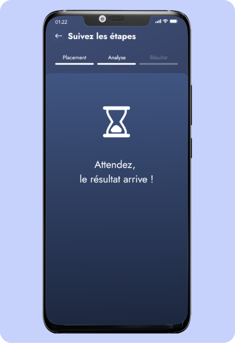 Image l'app mobile de l'écran de connexion 