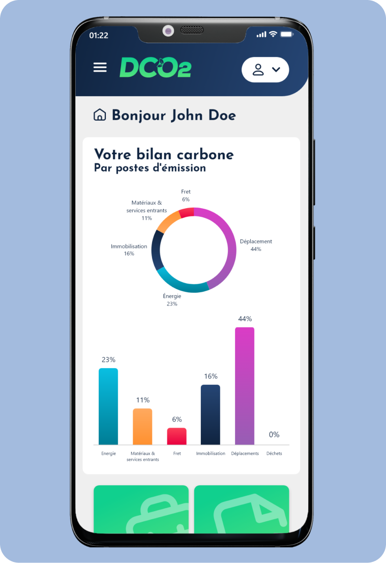 Image l'app mobile de l'écran de connexion 